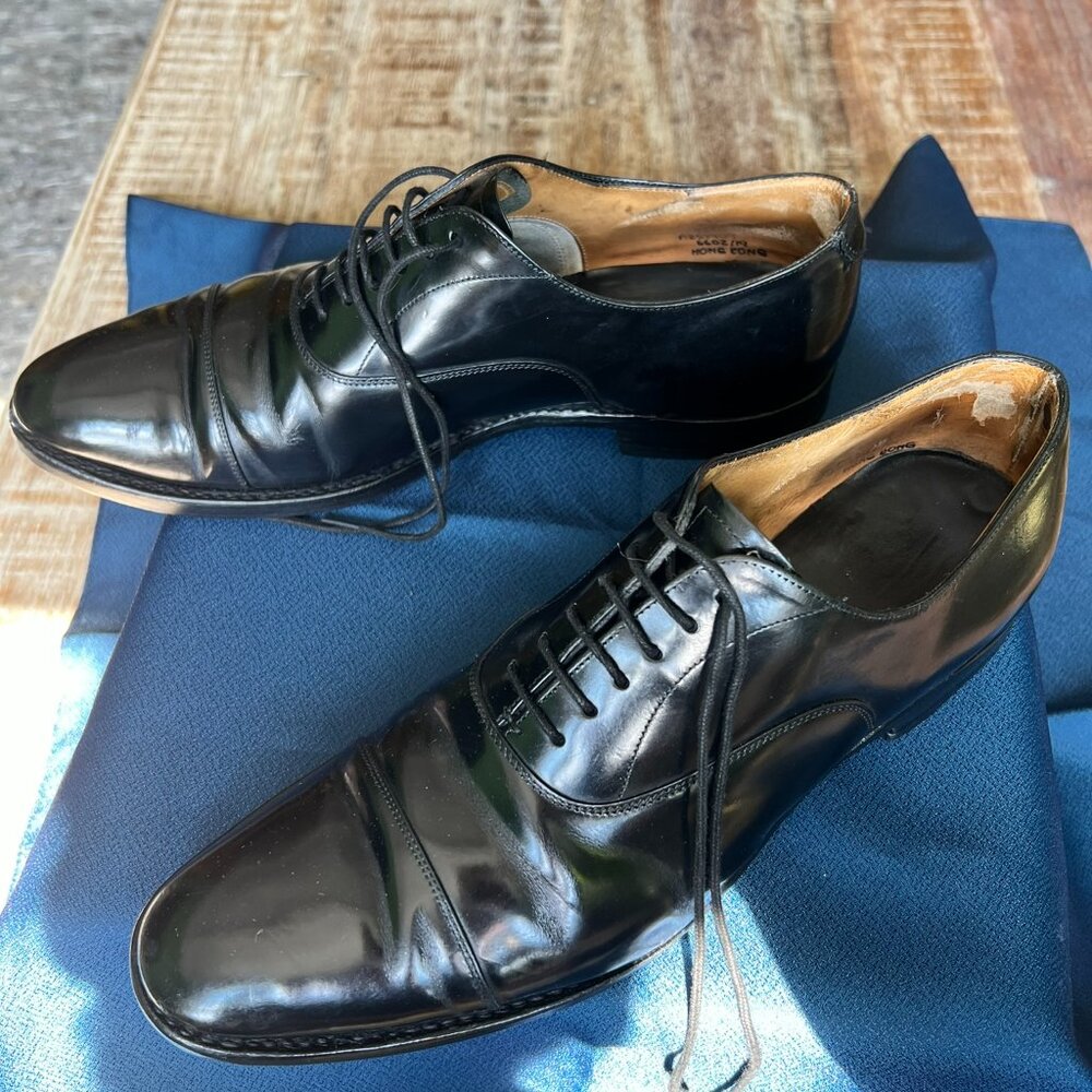 Churchs Oxford, Polished, Black
